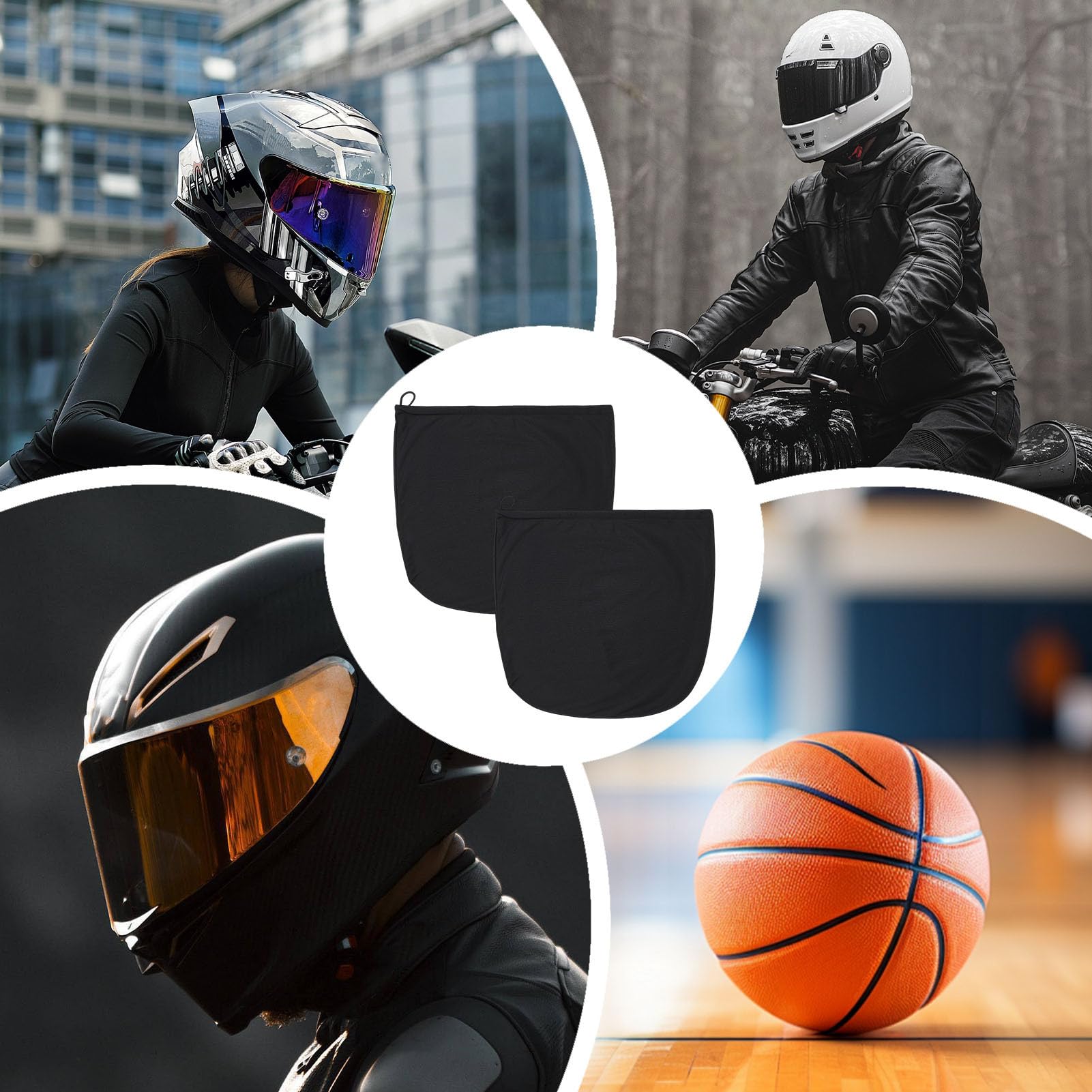 Amazon.co.jp: バイク用ヘルメットバッグ 大容量保護ヘッドギア | 巾着